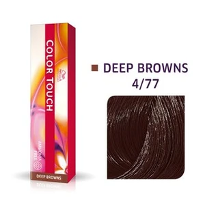 Wella Professionals Color Touch Deep Browns profesionálna demi-permanentná farba na vlasy s multi-rozmernym efektom 4/77 60 ml