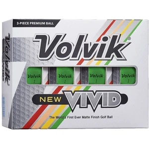 Volvik Vivid 2020 Golf Balls Green