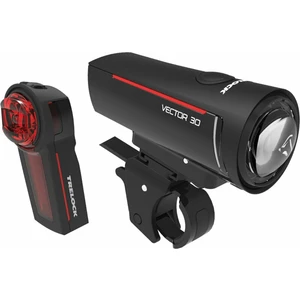 Trelock LS 300 I-Go Vector/LS 740 Vector Rear Set Negro 30 lm Luces de ciclismo