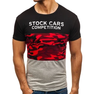 Stylish men's T-shirt SS288 - black,