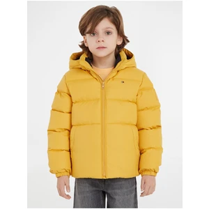 Yellow Boys' Quilted Winter Jacket Tommy Hilfiger - Boys