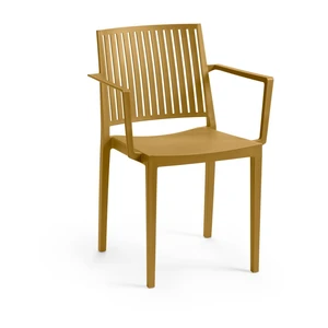 Jídelní židle BARS ARMCHAIR Hořčicová,Jídelní židle BARS ARMCHAIR Hořčicová