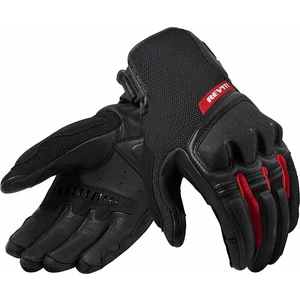 Rev'it! Gloves Duty Black/Red 2XL Rękawice motocyklowe