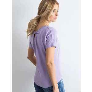 Women's purple T-shirt