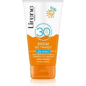 Lirene Sun care opalovací krém na obličej pro děti SPF 30 50 ml