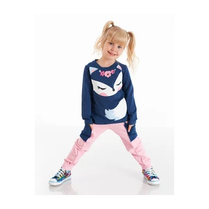 Komplet dziewczęcy Denokids CFF-20S1-111/Navy Blue