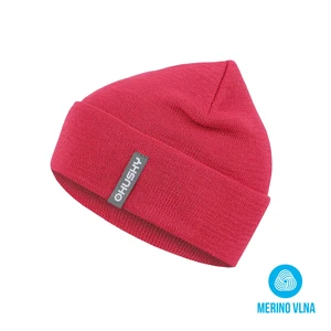 Kids merino beanie HUSKY Merhat 6 pink