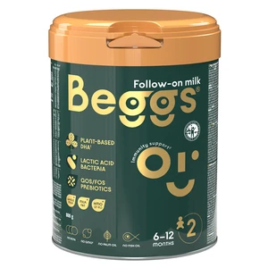 BEGGS 2 Mléko následné 800 g 6m+