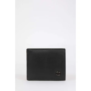 DEFACTO Men's Faux Leather High Wallet