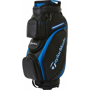 TaylorMade Deluxe Cart Bag Black/Blue Borsa da golf Cart Bag