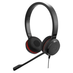 Headset Jabra Evolve 20 (100-55900000-99) čierny herné slúchadlá • citlivosť 93 dB • impedancia 32 ohm • pripojenie cez USB alebo 3,5 mm jack • Hi-Fi