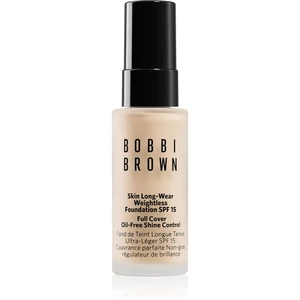 Bobbi Brown Mini Skin Long-Wear Weightless Foundation dlouhotrvající make-up SPF 15 odstín Porcelain 13 ml