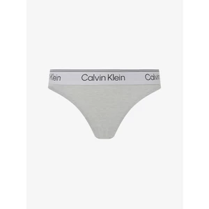 Tangá Calvin Klein Underwear šedá farba