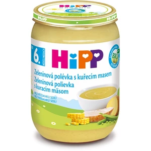 HiPP BIO Zeleninová polievka s kuracím mäsom 190 g
