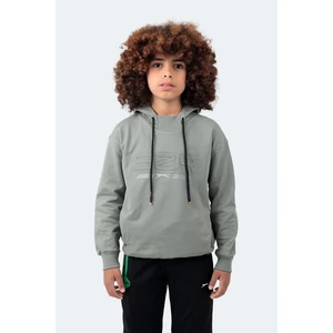 Slazenger Dror Kids Unisex Sweatshirt Khaki