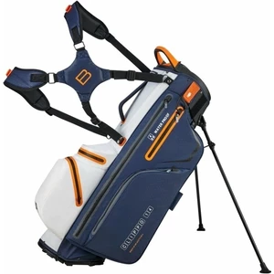 Bennington Clippo Stand Bag Navy/White/Orange Sac de golf