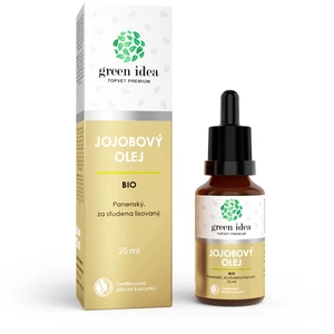 Green Idea Topvet Premium Jojobový olej BIO bio jojobový olej lisovaný za studena 25 ml