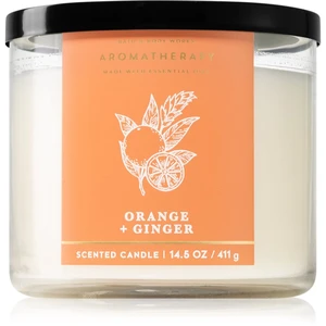 Bath & Body Works Orange & Ginger vonná svíčka 411 g