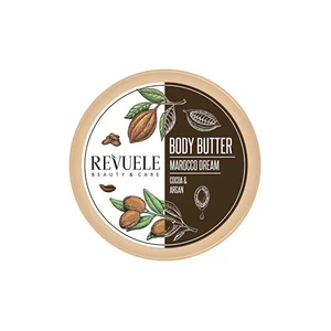 Revuele Hydratační tělové máslo pro suchou pokožku Morocco Dream Argan & Cocoa (Body Butter) 200 ml