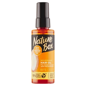 Nature Box Argan vyživující olej na vlasy s arganovým olejem 70 ml