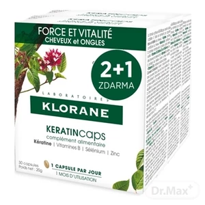 Klorane Keratincaps Síla a vitalita 90ks