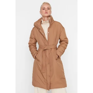 Trendyol Winter Jacket - Brown - Puffer