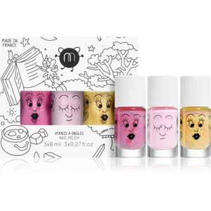 Nailmatic Kids sada laků na nehty Dolly, Bella, Lulu (pro děti)