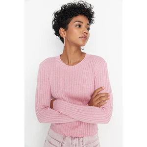 Trendyol Sweater - Pink - Regular fit
