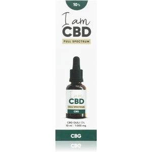 I am CBD Konopný olej Full spectrum CBG 10% 10 ml original
