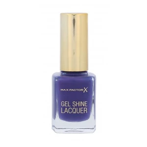 Max Factor Gel Shine 11 ml lak na nehty pro ženy 35 Lacquered Violet