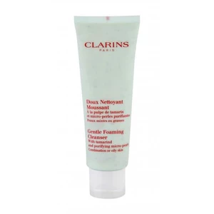Clarins Gentle Foaming Cleanser Oily Skin 125 ml čistiaci krém tester pre ženy na všetky typy pleti; na mastnú pleť
