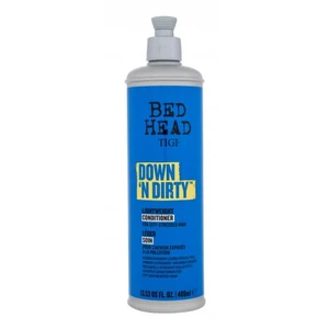 Tigi Bed Head Down N' Dirty Lightweight Conditioner čistiaci kondicionér pre rýchlo mastiace sa vlasy 400 ml