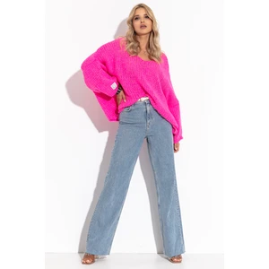 Női pulóver Fobya Oversized