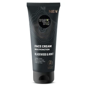 Organic Shop Men Blackwood & Mint multifunkčný krém na tvár pre mužov 75 ml