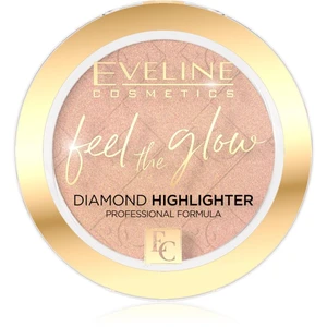 Eveline Cosmetics Feel The Glow rozjasňovač odstín 02 Beach Glow 4,2 g