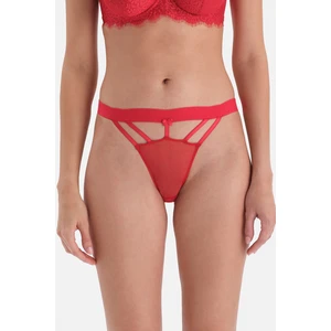 Dagi Red Thread Detailed Mesh Brazillian