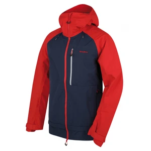 Men's hardshell jacket HUSKY Nanook M red/dk. Blue