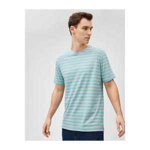 Koton Basic T-shirt Crew Neck Short Sleeved