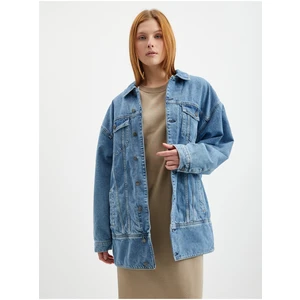 Blue Oversize Denim Jacket ONLY Raven - Women