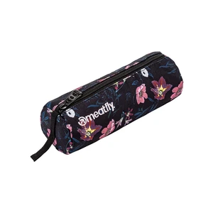 Meatfly Penál Basic Case Hibiscus Black