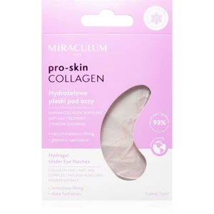 Miraculum Collagen Pro-Skin hydrogélová maska na očné okolie 2 ks