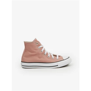 Old Pink Converse Chuck Taylor All St Womens Ankle Sneakers - Ladies