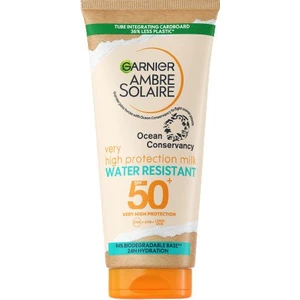 Garnier Ambre Solaire Ocean Protect opaľovacie mlieko s vysokou UV ochranou SPF 50 175 ml