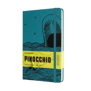 Moleskine Pinocchio zápisník The Dogfish L, linkovaný