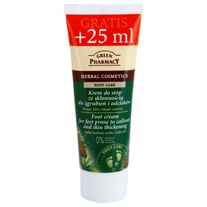 Green Pharmacy Foot Care krém na chodidla se sklonem k mozolům a hrubé pokožce 75 ml