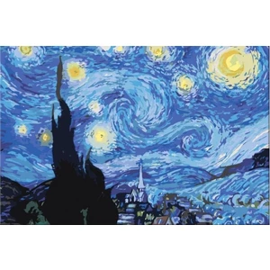 Zuty Malowanie po numerach Gwiaździsta noc (Van Gogh)