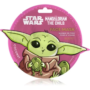 Mad Beauty Star Wars The Mandalorian The Child plátýnková maska s kokosem 25 ml