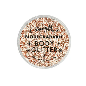 Barry M Třpytky na tělo Biodegradable Body Glitter odstín Pink Fizz 3,5 ml