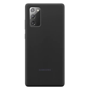 Zadný kryt pre Samsung Galaxy Note 20, silikón, čierna