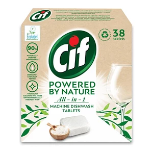 Cif All in 1 Nature tablety do myčky nádobí  38 ks